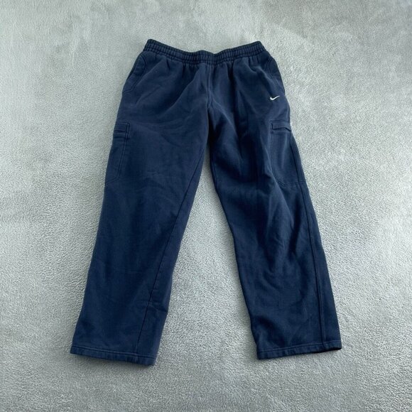 Nike Mens XL Navy Blue Athletic Pants 4253 - Picture 1 of 11